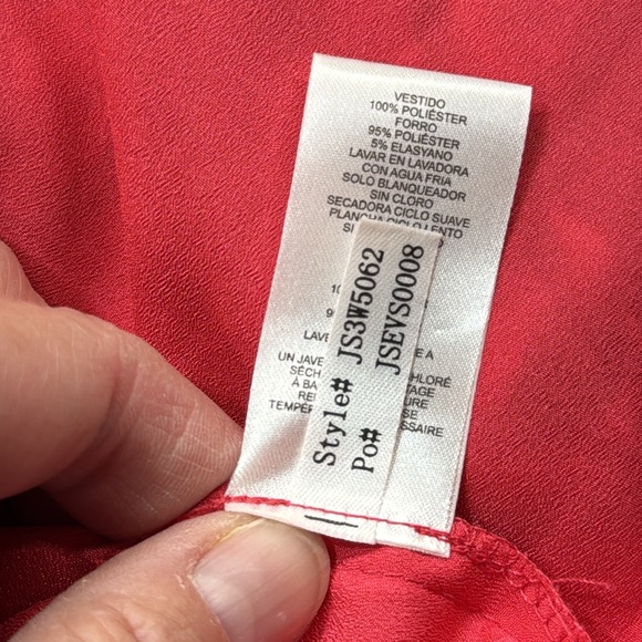 Jessica Simpson Pink Colorful Patterned  High Neck Mini Sundress Size Small - Picture 11 of 11